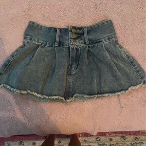 cute denim skirt